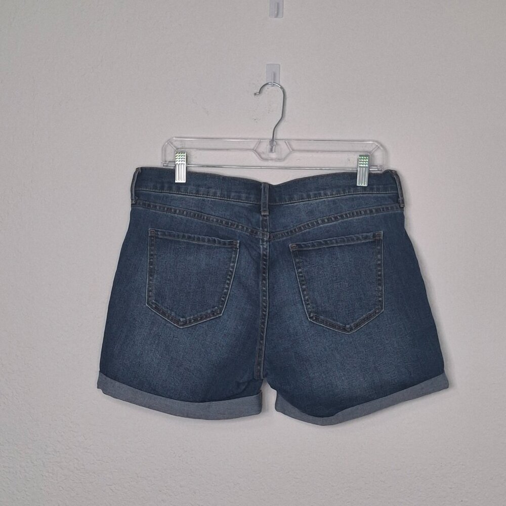 Old Navy Denim Shorts Sz 10 Medium Wash Mid Rise 4.5 inch Western Cowgirl - Picture 4 of 13